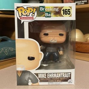 Funko Pop Breaking Bad Mike Ehrmantraut 165 Vinyl Figure Vaulted Authentic Mint